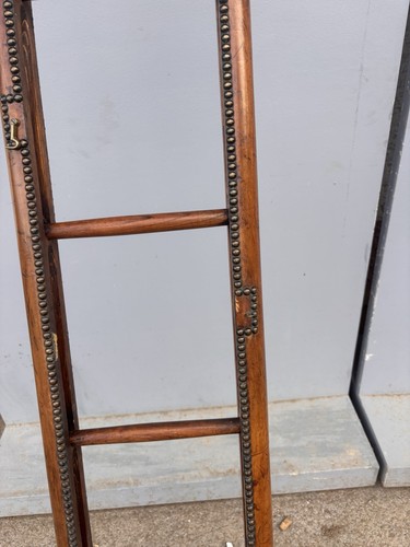 Historische holzleiter mit - holzleiter,