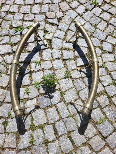 Alter handlauf aus messing - alter,