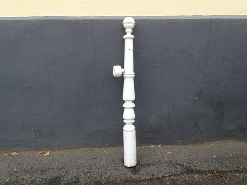 Antiker treppenpfosten - antiker,