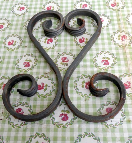 Ornament verzierung eisen - 2x,