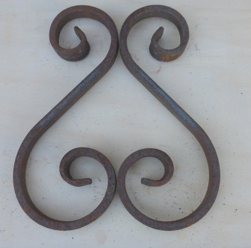 Ornament verzierung eisen - 2x,