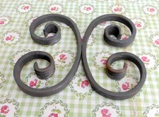2x ORNAMENT Verzierung Eisen