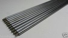10 ALTE EISEN TEPPICHSTANGEN