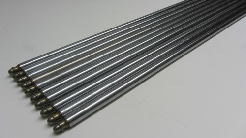 Alte eisen teppichstangen - alte,