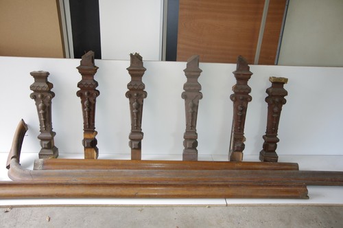 Antike treppe handläufe - antike, treppe+